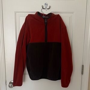 Uniqlo Red and Black Women's Top